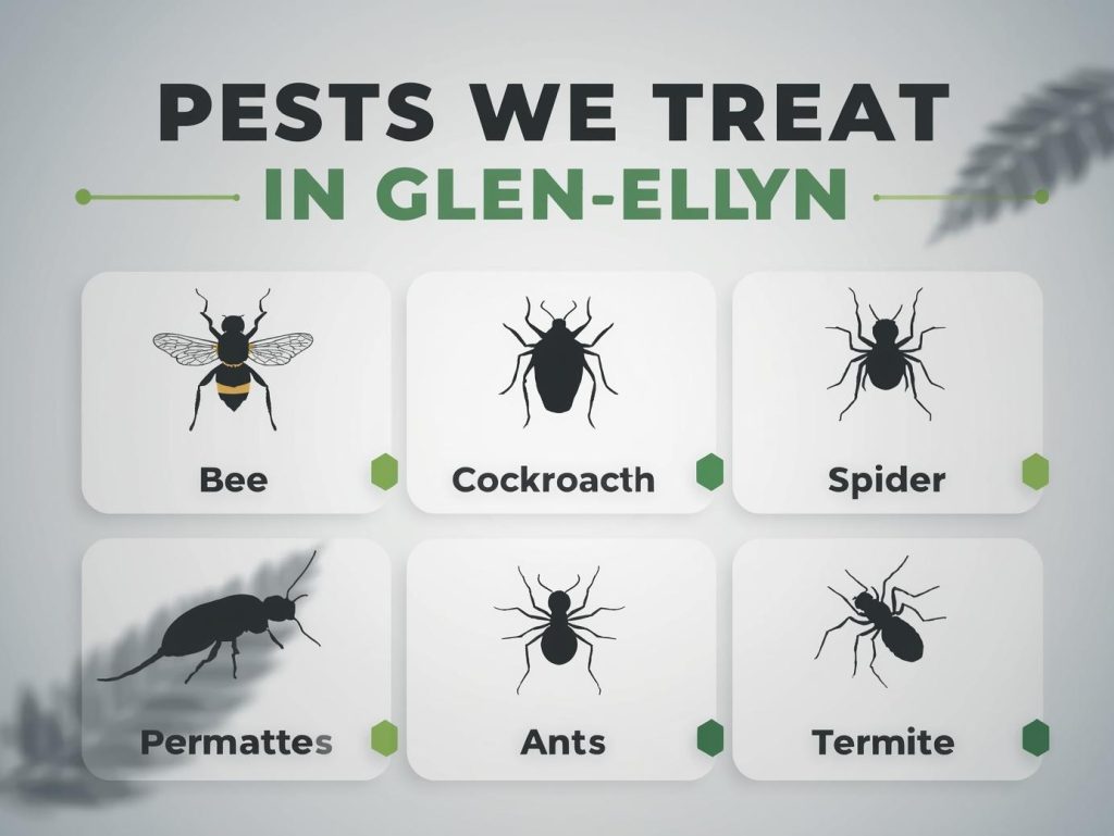 pests we treat in Glen Ellyn